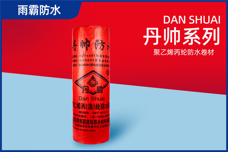 丹帥聚乙烯丙綸防水卷材